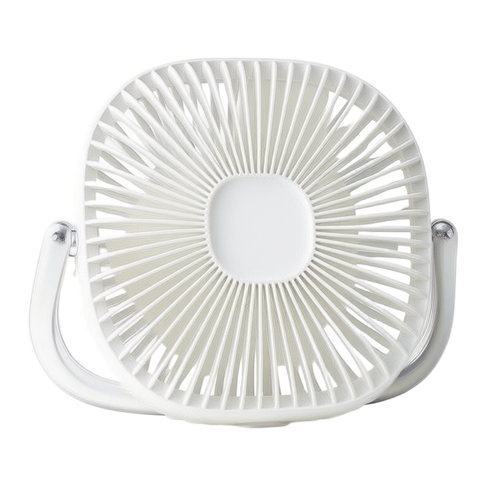 Rechargeable for For Mini Fan 20.4 x 18.9 cm with 3 Wind Speeds for Indoor
