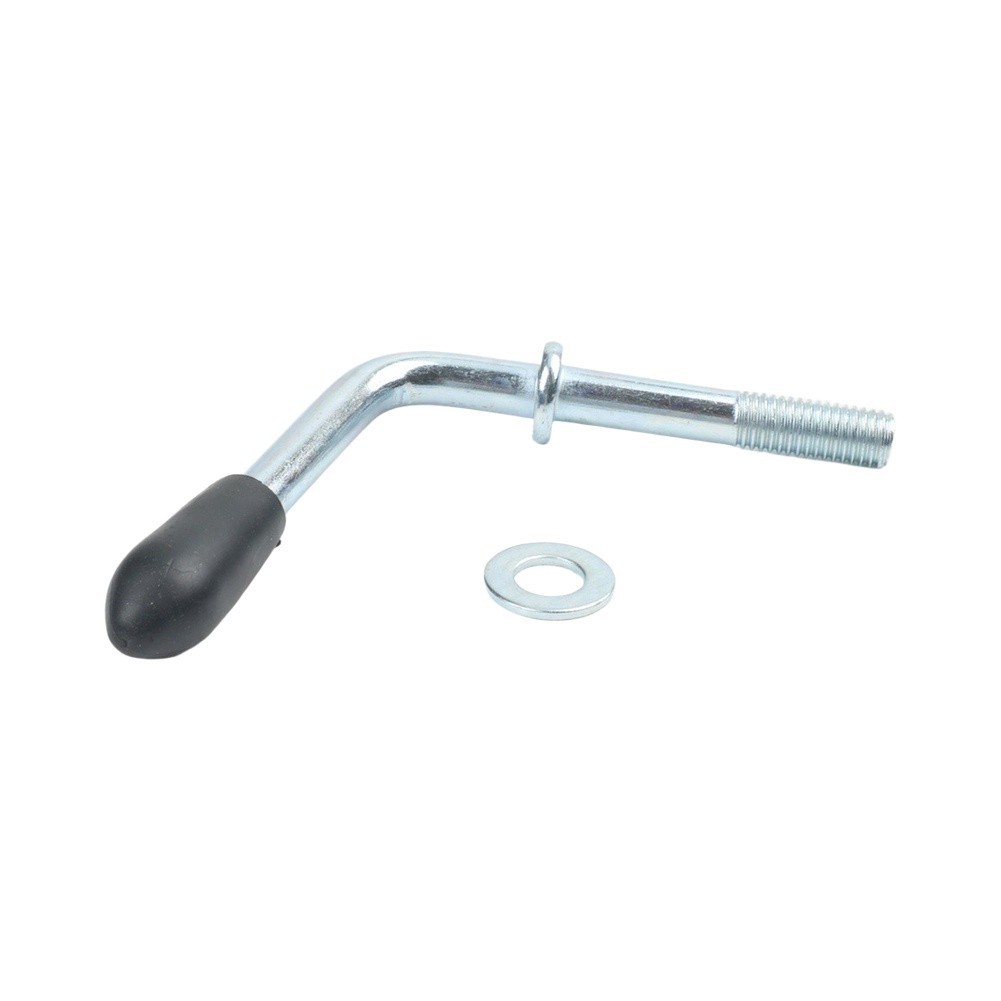 Trailer Jack Winch Galvanized Handle Comfortable Grip Design Efficient Operation