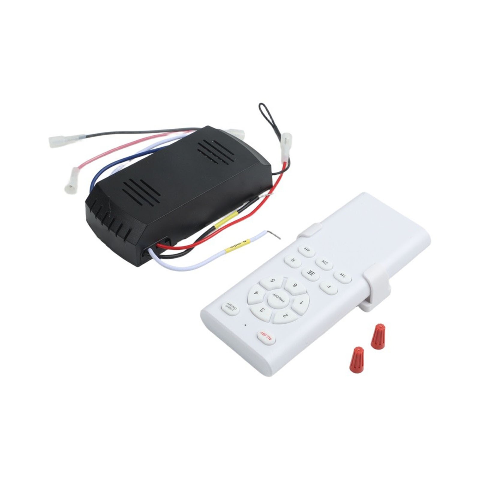 40W 60W Ceiling Fan Light Remote Control Compatible with DC Motor Fans