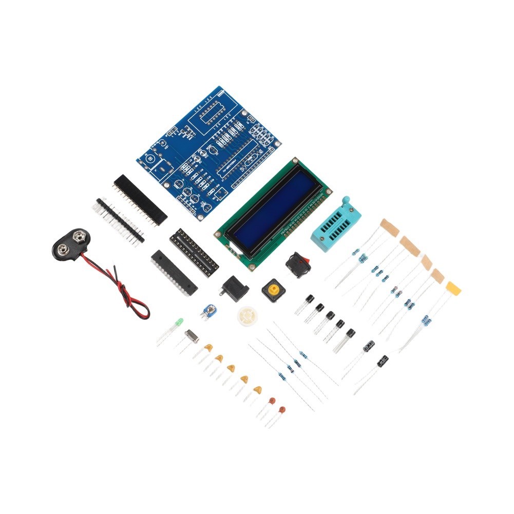 Electronic Transistor Tester Kit for Soldering and Circuit Measurement