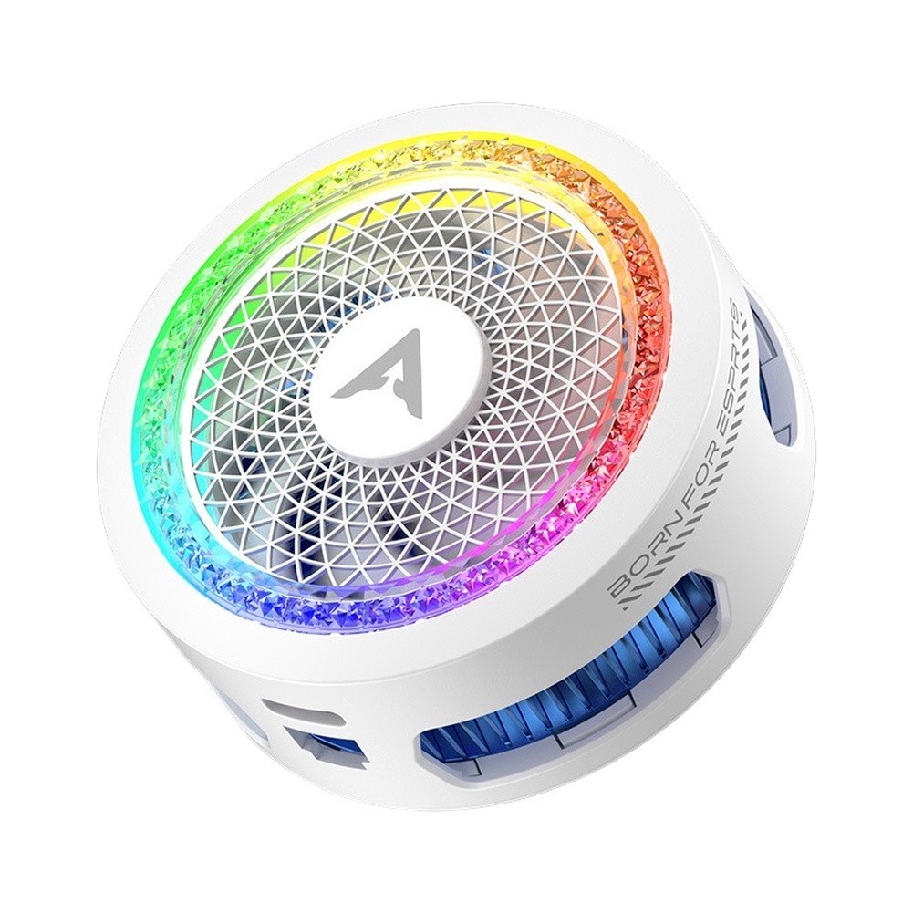 25W Semiconductor Phone Cooler with Colorful LED Lights and Magnetic Clip