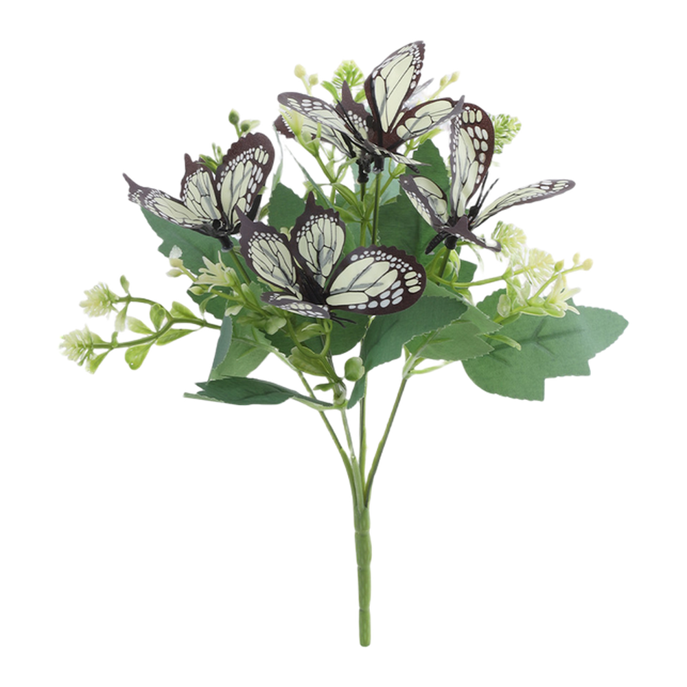 Lightweight Artificial Butterfly Orchid Bouquet for Wedding Centerpiece