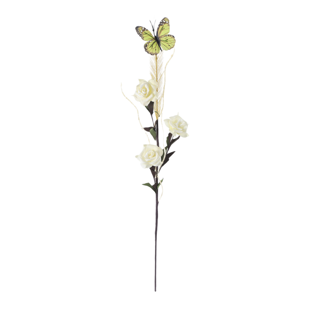 Artificial Reed Flower Bouquet for Wedding Home Office Decor White Pink Yellow