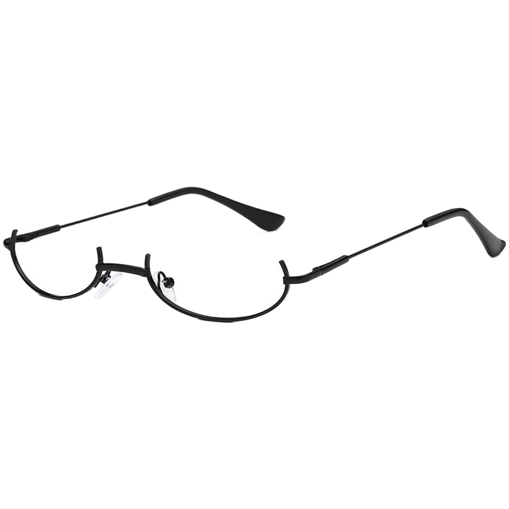 For Women's Half Frame Optical Frames Geometric Aesthetic 14.3x5.9x2.2cm