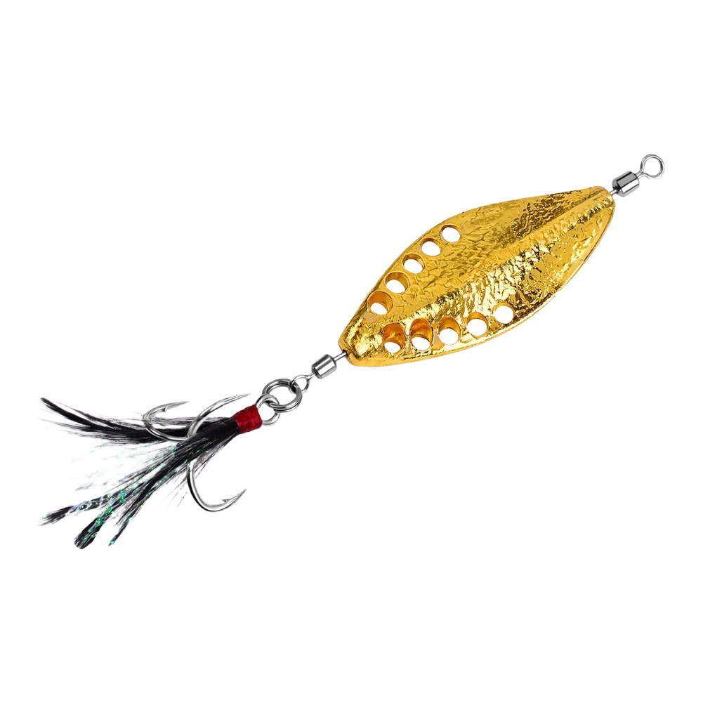 Gold Silver Spoon Bait Designed for Proberos 3.5g 5g 7g 10g 15g VIB Action