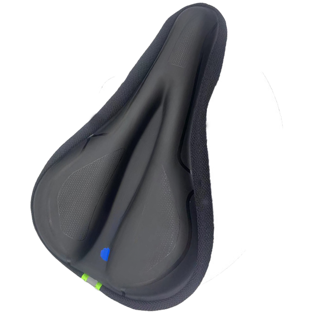 Silicone Bicycle Seat Pad Waterproof Shockproof Gel Cushion for Road Bike Seats
