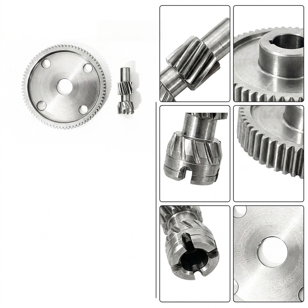 White Oil Brush Included RevoBeast Gear Set Lightweight Design 6-speed Ratio