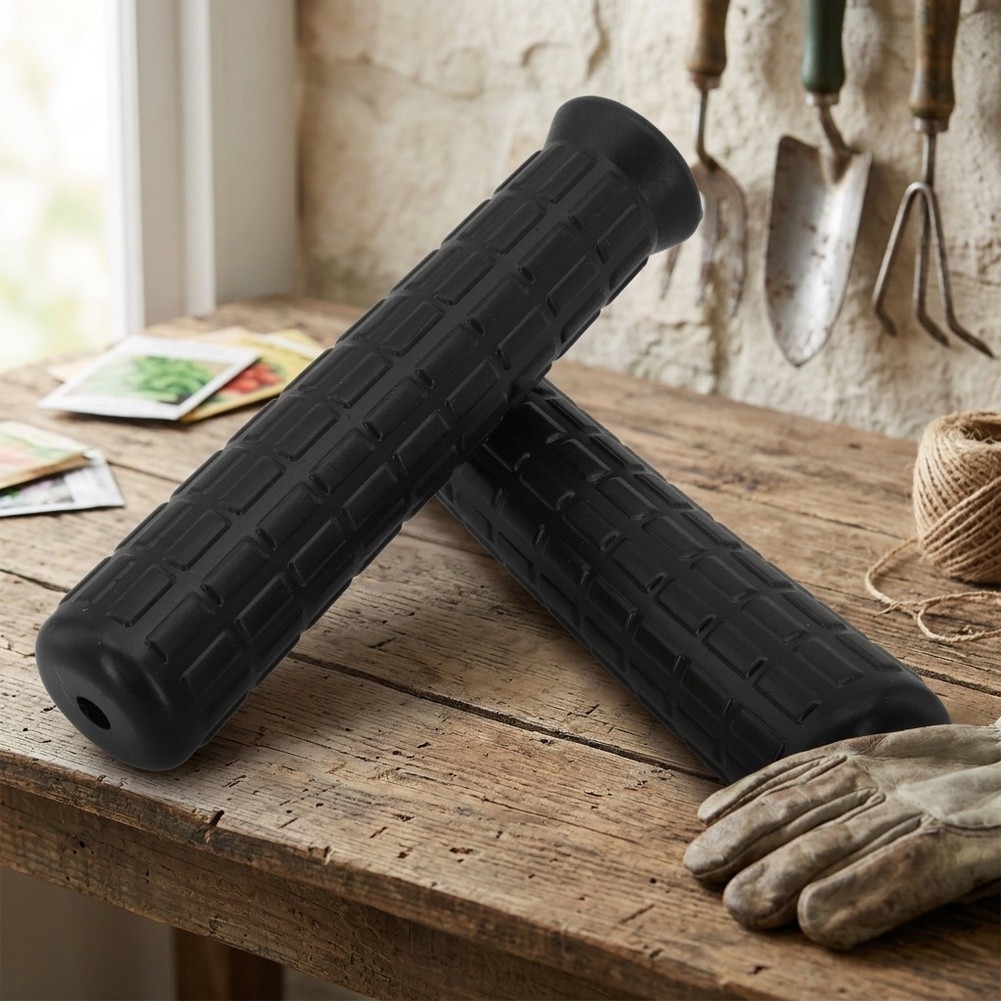 Non Slip for wheelbarrow Handles 2Pcs Weatherproof Rubber Tubes for Secure