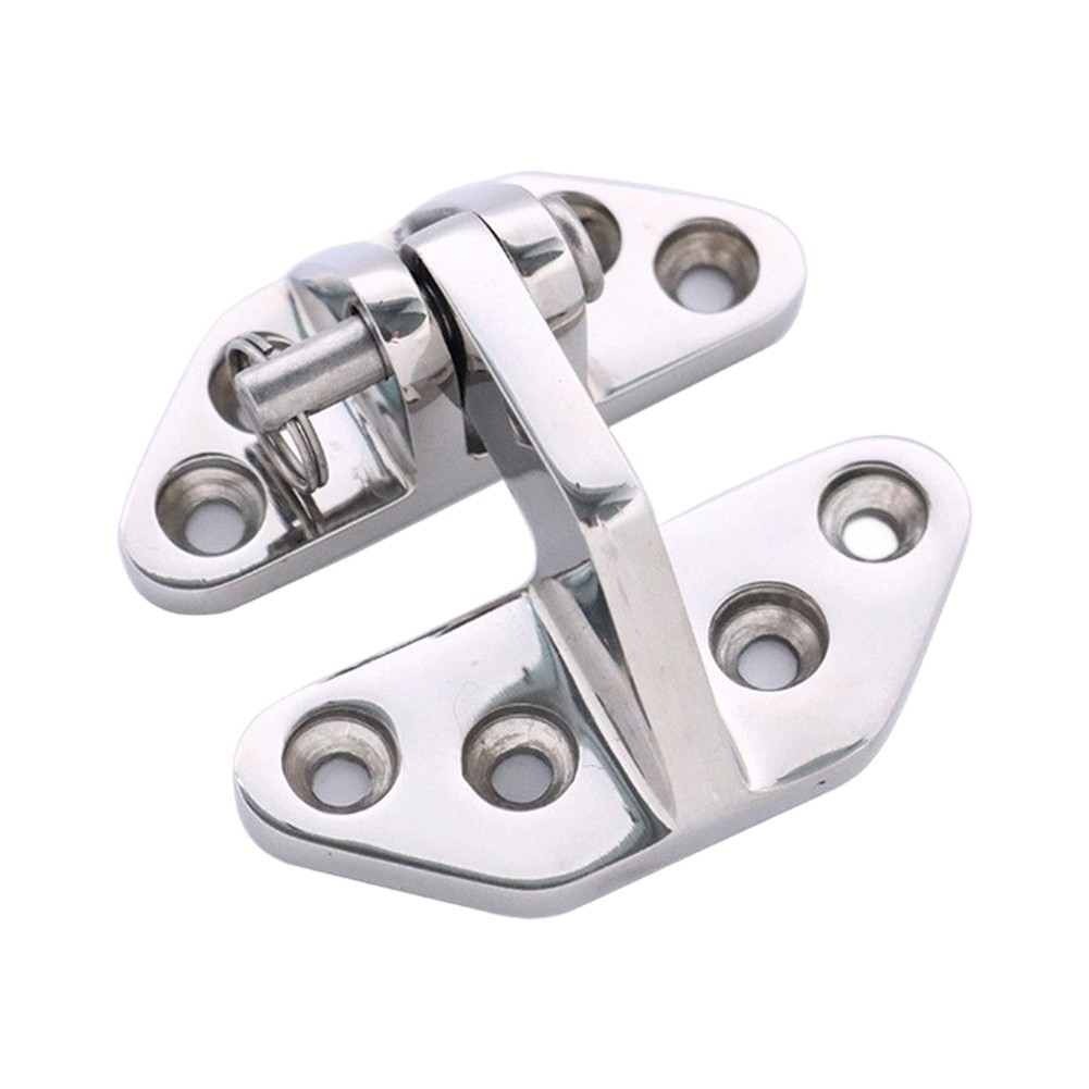 316 SS Mirror Polished Butterfly Hinge for Marine Applications Boat Yacht - Produktbild 2
