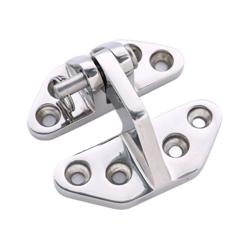 316 SS Mirror Polished Butterfly Hinge for Marine Applications Boat Yacht - Produktbild 3