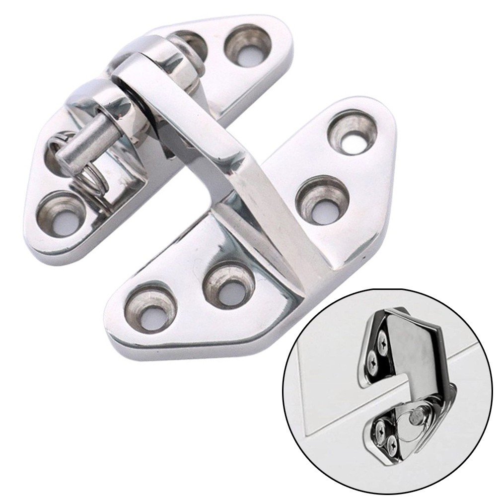 316 SS Mirror Polished Butterfly Hinge for Marine Applications Boat Yacht - Produktbild 10