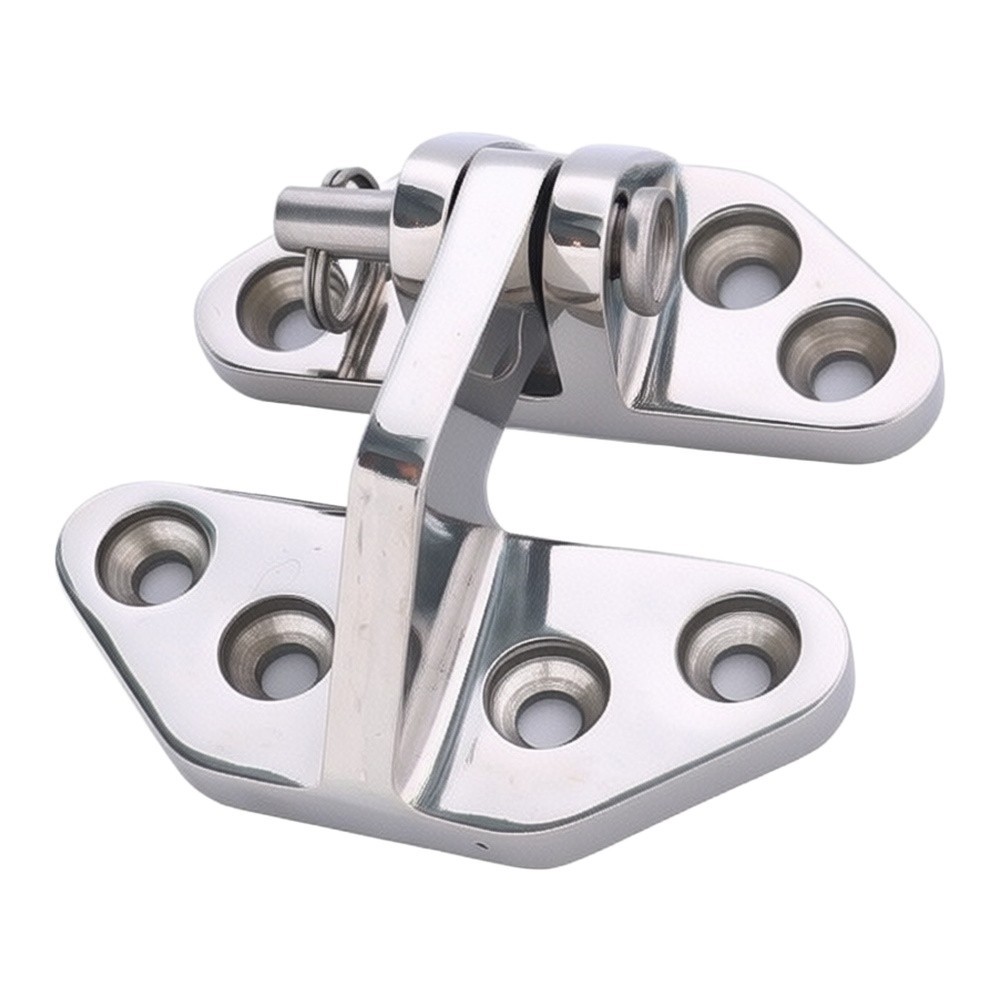 Stainless Steel For Marine Butterfly Hinge Mirror Polished for Cabinet Doors - Produktbild 3