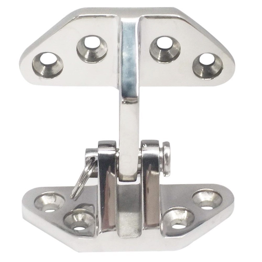 316 SS Mirror Polished Butterfly Hinge for Marine Applications Boat Yacht - Produktbild 7
