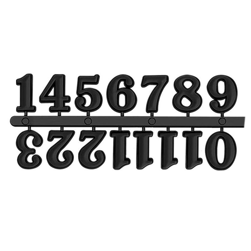 Enhance Your Home Decor DIY Roman Numeral Clock Parts Gold Silver Black Options - Produktbild 1