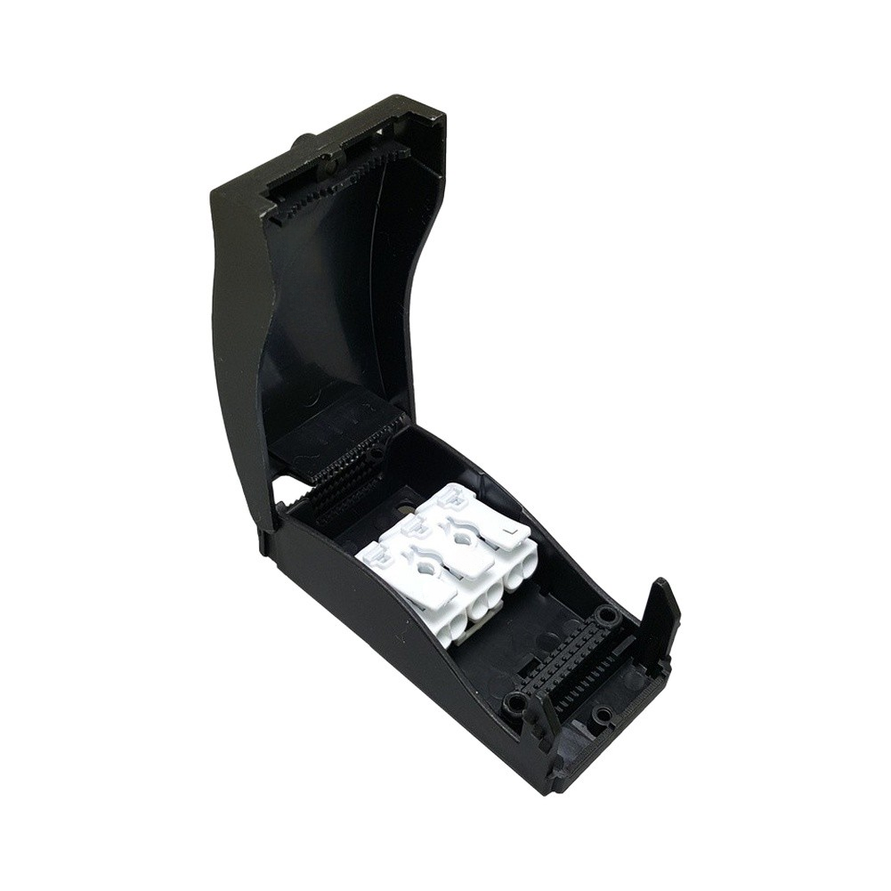 For Indoor Applications 3 Position Junction Box for robust Plastic Material
