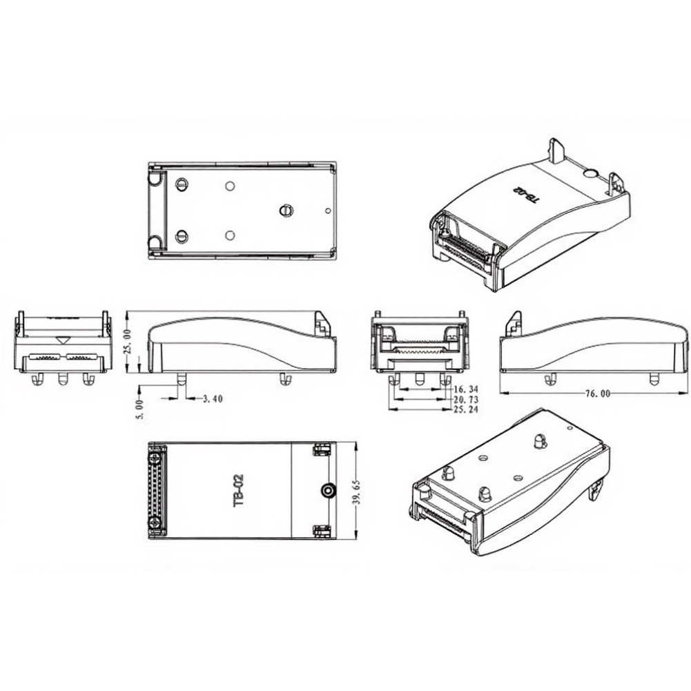 For Indoor Applications 3 Position Junction Box for robust Plastic Material