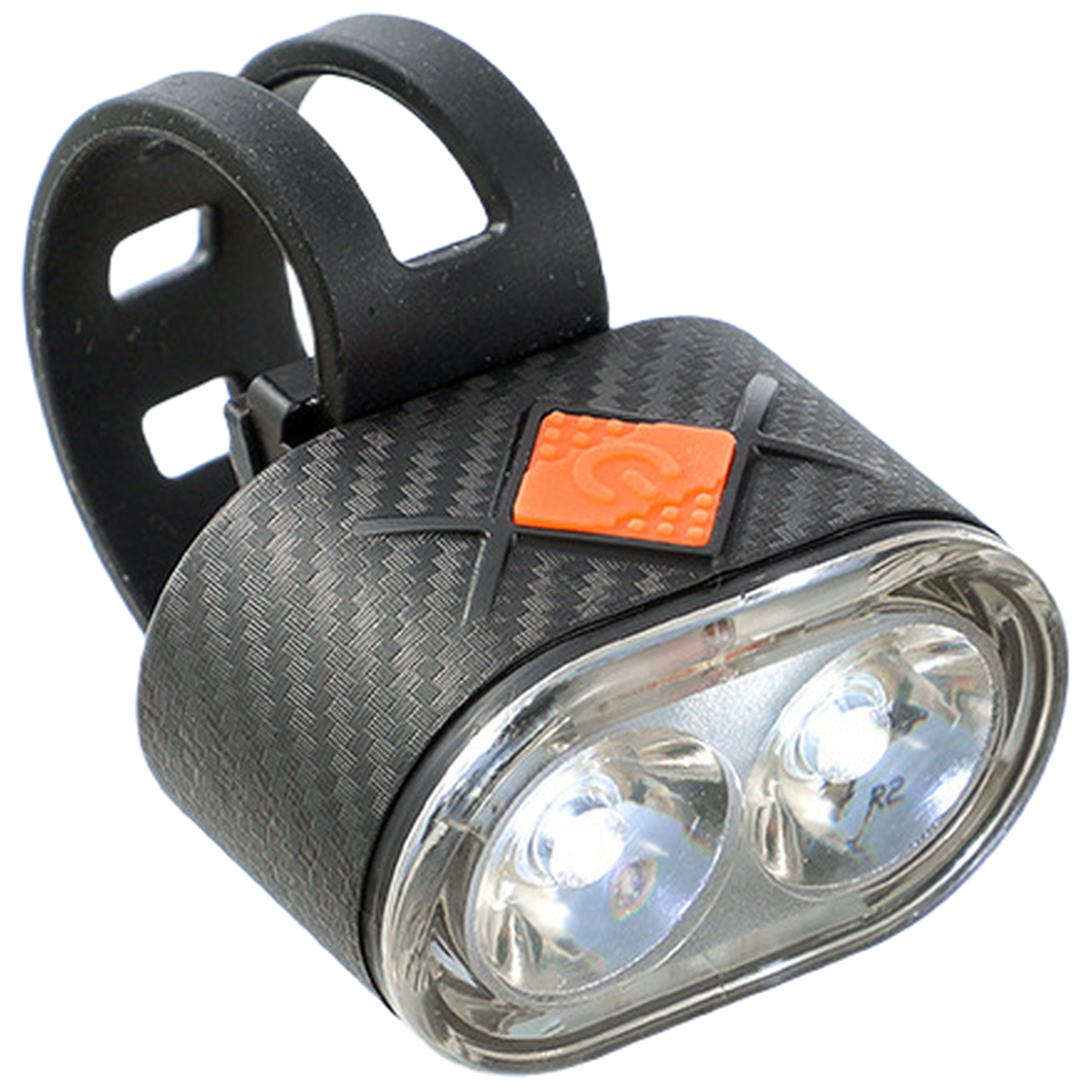 Bicycle Headlight and Taillight Set USB Rechargeable 13.5x7x4cm ABS+Silicone