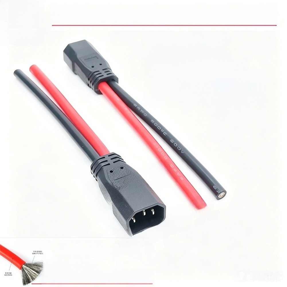 Copper Straight Head Power Cord 8AWG 10AWG for Electric Bike Applications