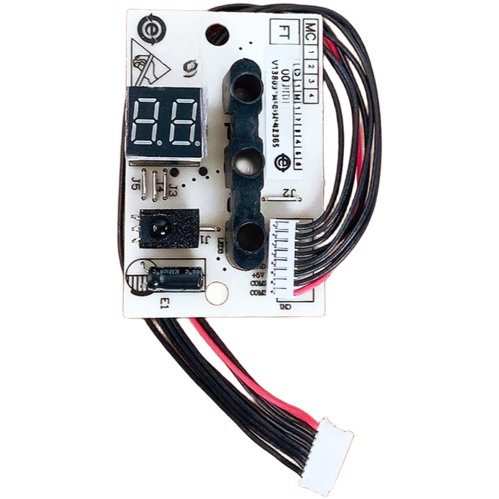 AC Remote Control Receiver Display Panel 24 x 14 x 16 cm LED Indicator