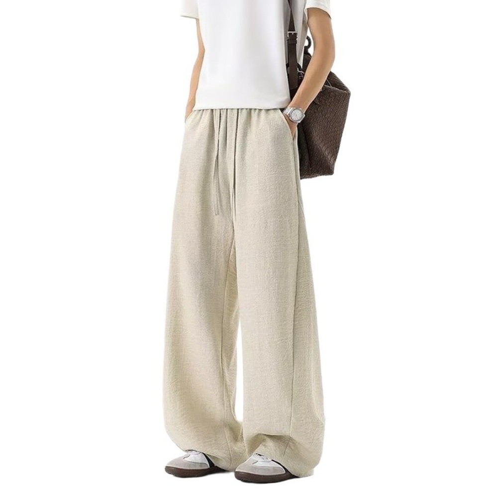 Men's Loose Straight Wide Leg Sports Pants Quick Dry Sweatpants for Men