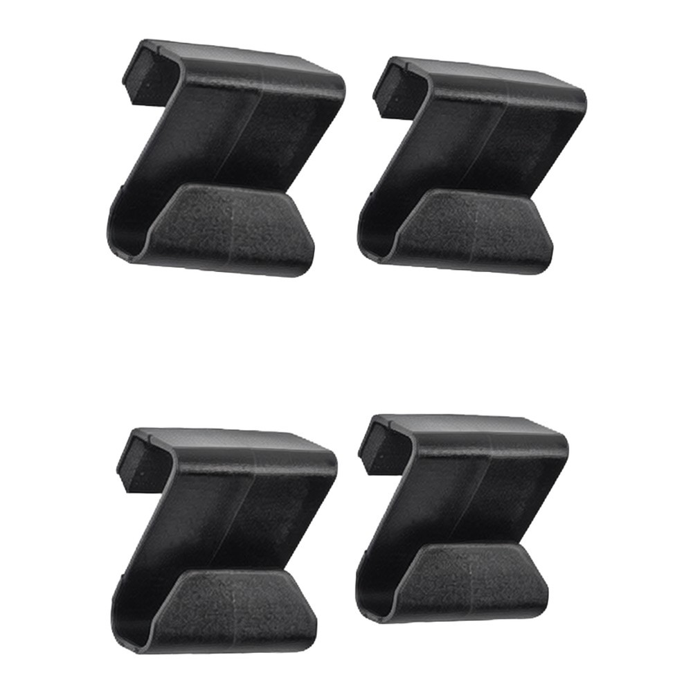 Car Glove Compartment Hook 4 Pack Slim ABS 2.5 x 2.7 cm Vehicle Accessory