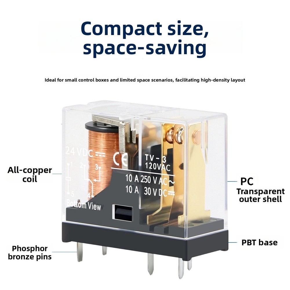 5-pin Connector Electromagnetic Connector Secure Connection For Tight Spaces