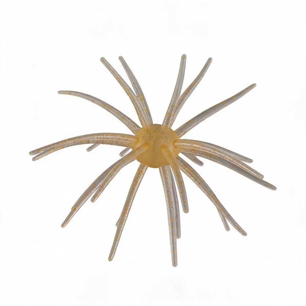 UV Glow Floating Urchin Lure 11cm 10g TPEF Material for Bass and Trout Fishing