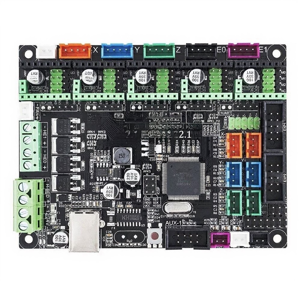 Gen L V1.0 V2.1 PCB Control Board for 3D Printer with Precise Motor Control