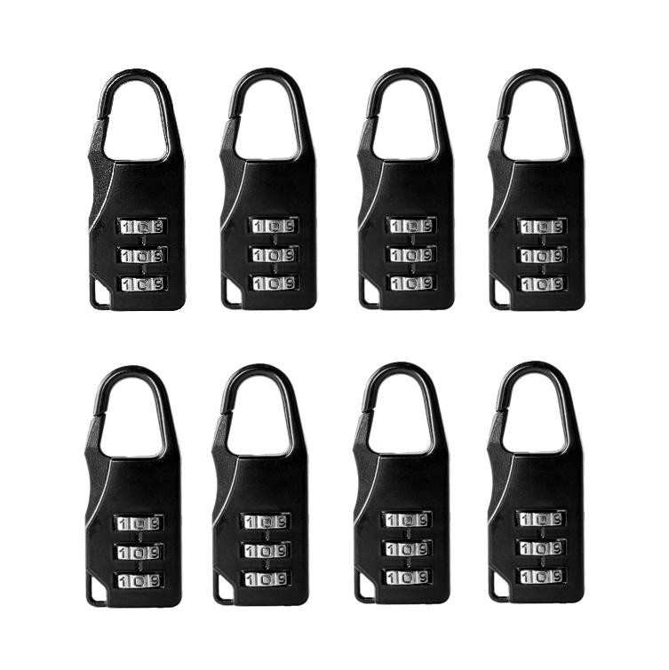 Combination Padlock Waterproof Lock For Outdoor Activities Slim Profile