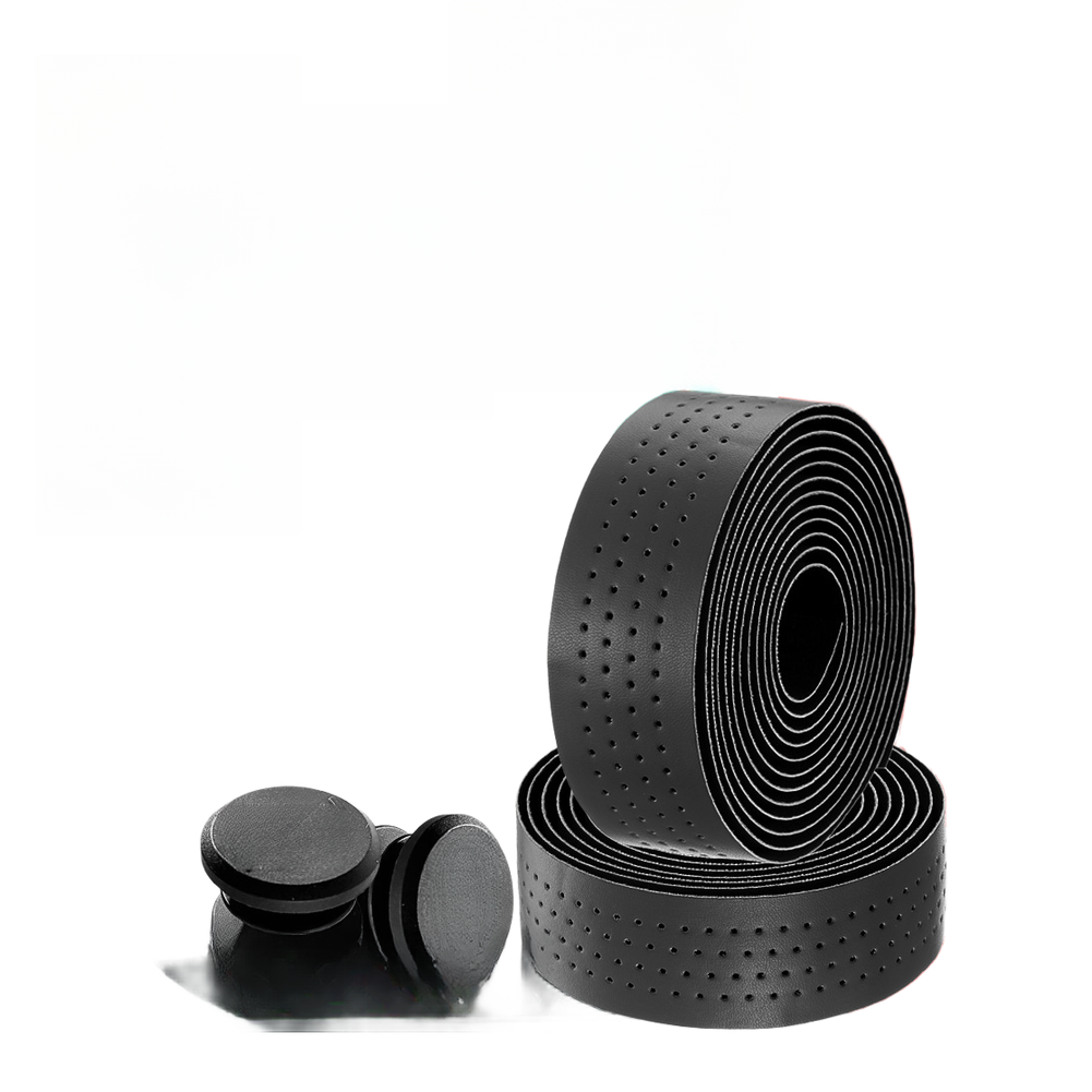 EVA Foam Cycling Handlebar Tape PU Textured Perforated 210cm x 3cm Wrap