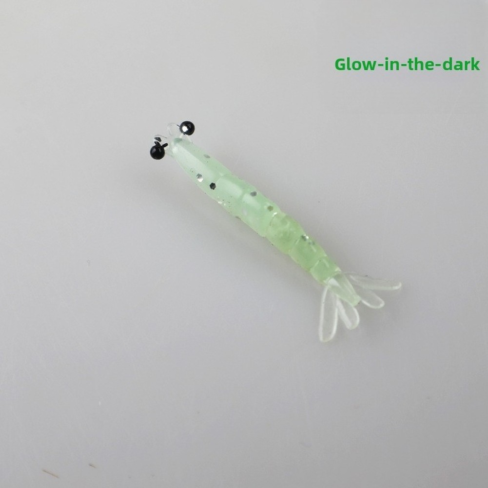 Soft Fishing Lures Compact 40mm Length Lightweight 0.4g Design For Bass Fishing