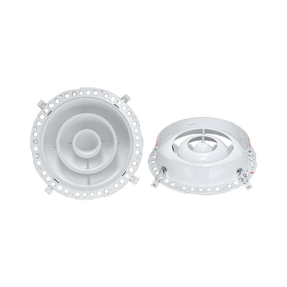 ABS Round Snap-in Air Grille for Ceiling Wall Mounting in Residential Buildings