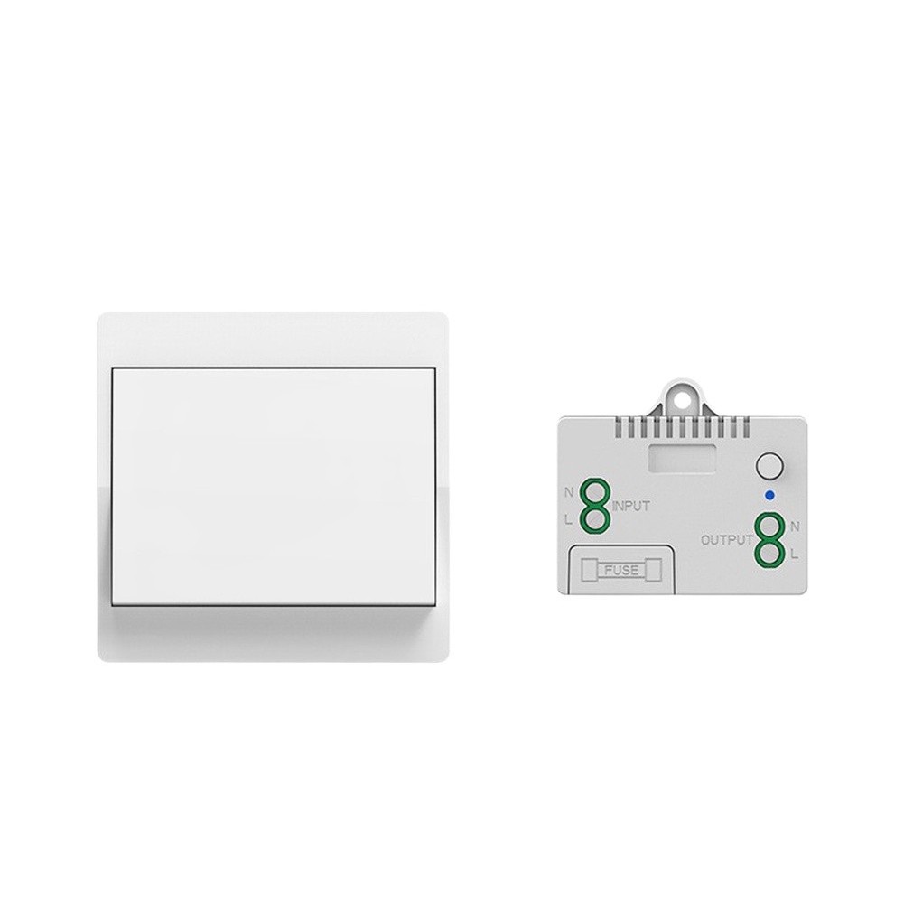 RF Controlled Self-Generating Rocker Switch 86mm for Easy Installation