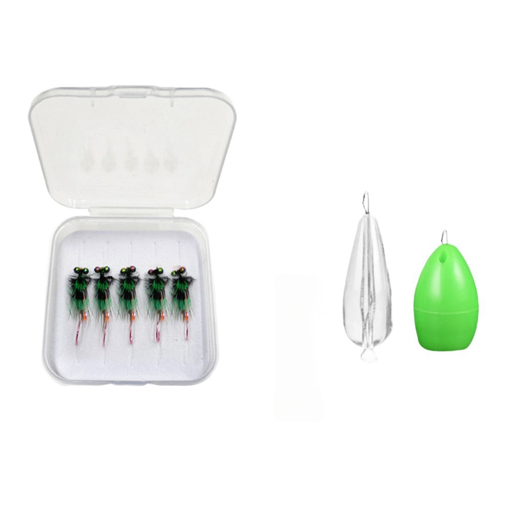For Trout Bass Crappie Critter Lure with Dual Sturdy Hooks and Reflective Belly
