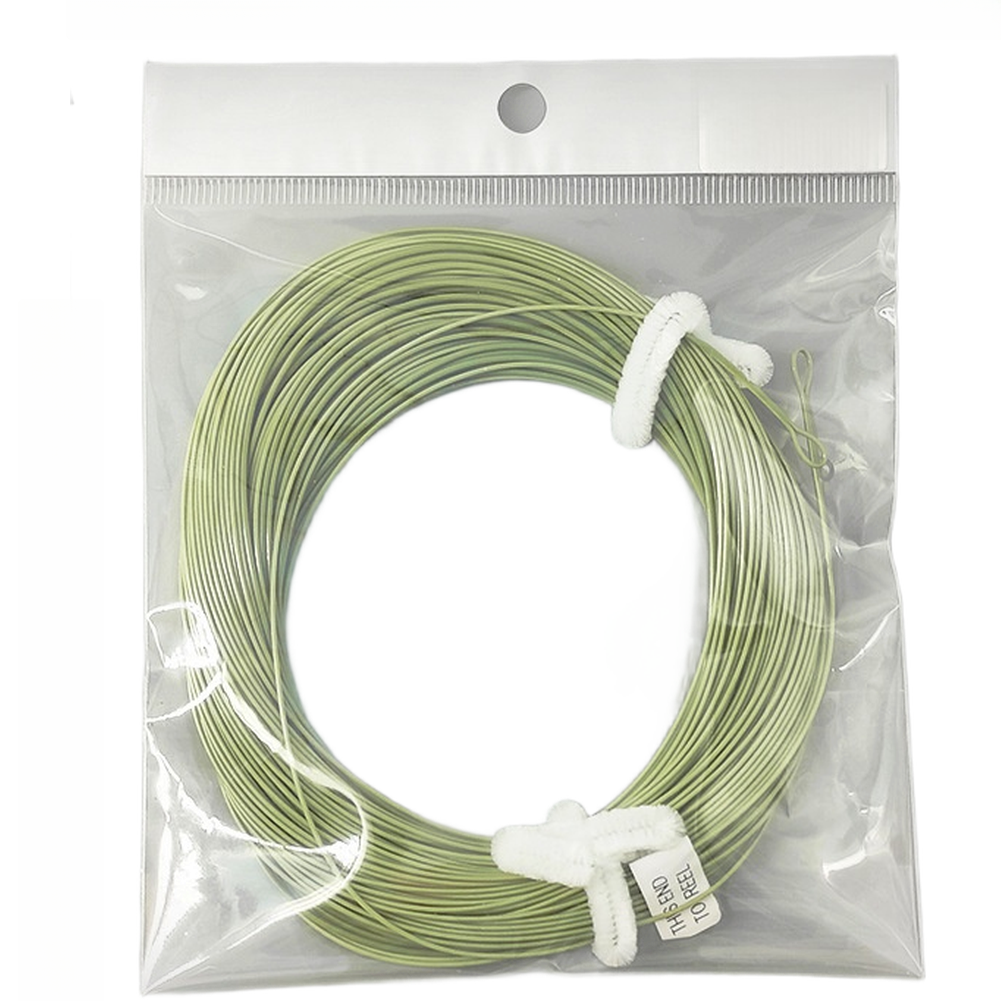 Moss Green WF Fly Line 100FT 3IPS Sinking Designed for Shallow Streams