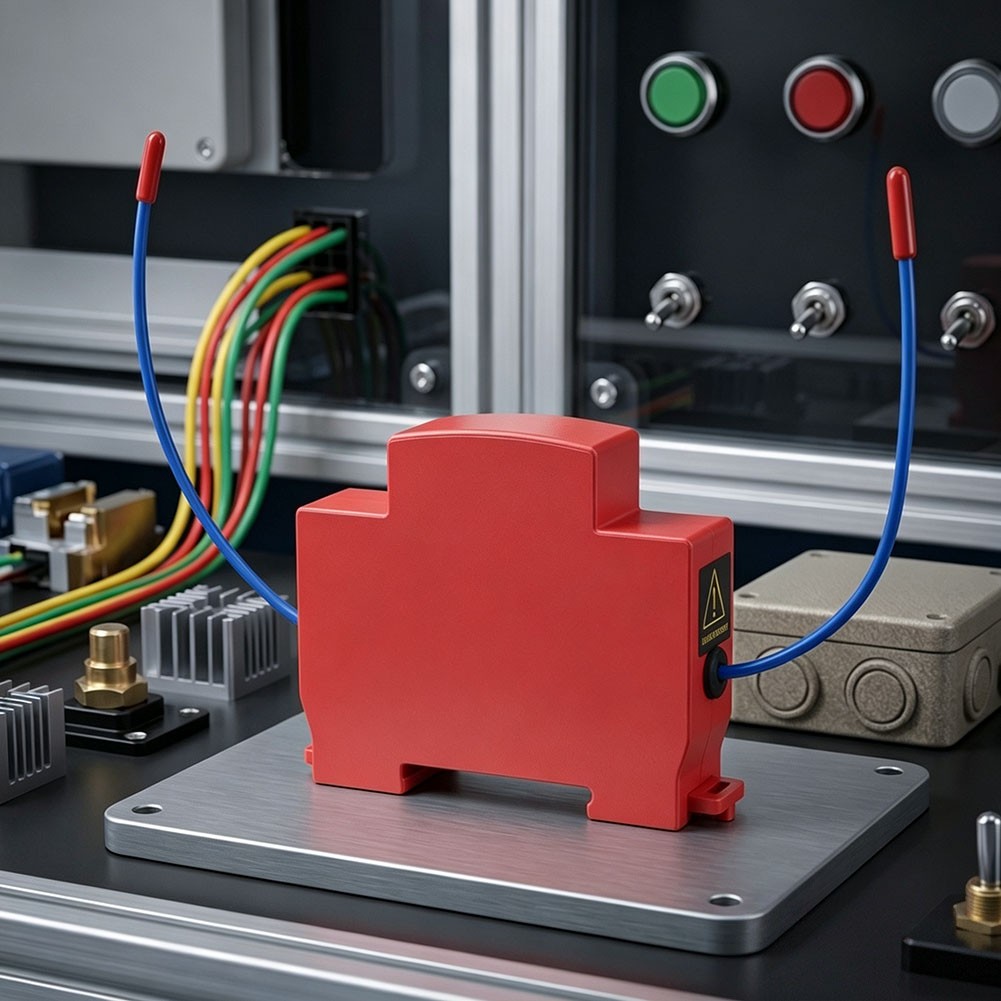 Fire Suppression System for Power Distribution Panels Dual Nozzle Design