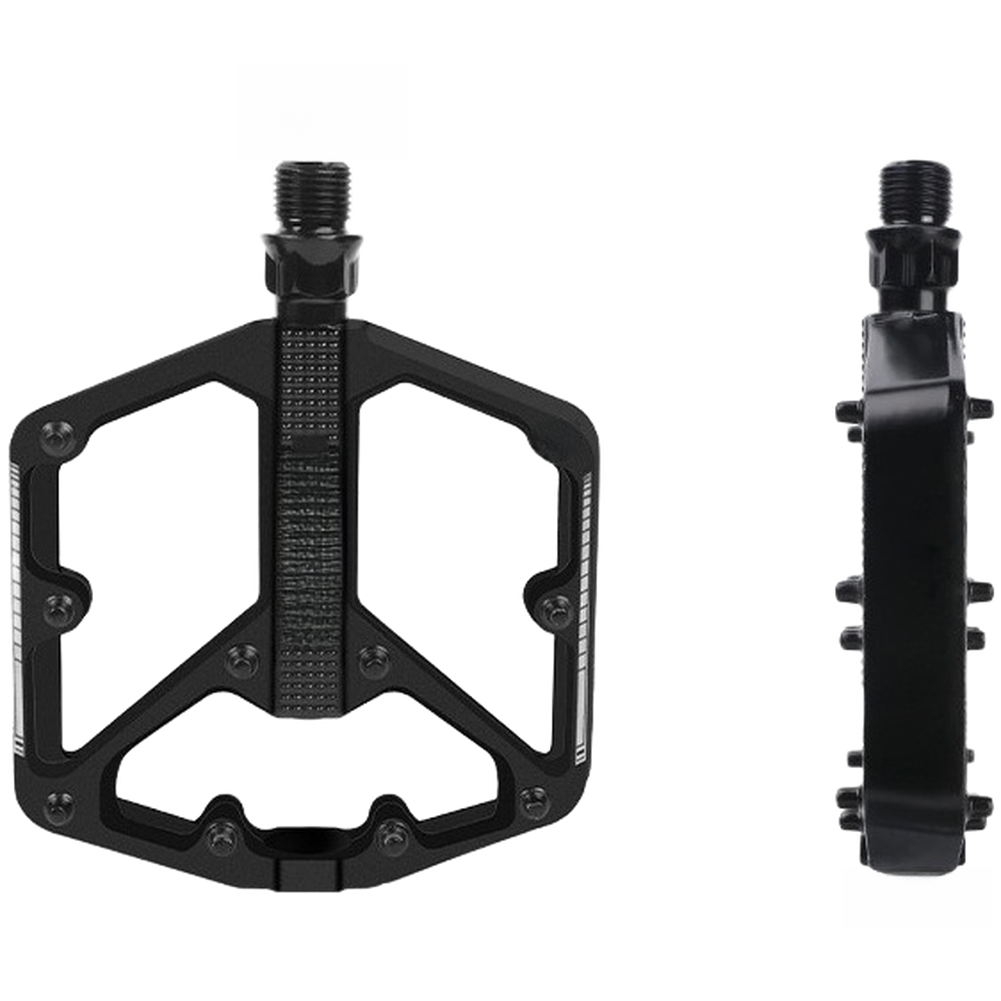 Aluminum Bike Pedals Wide Platform 20 Pins Sealed Bearings for Off Road Use