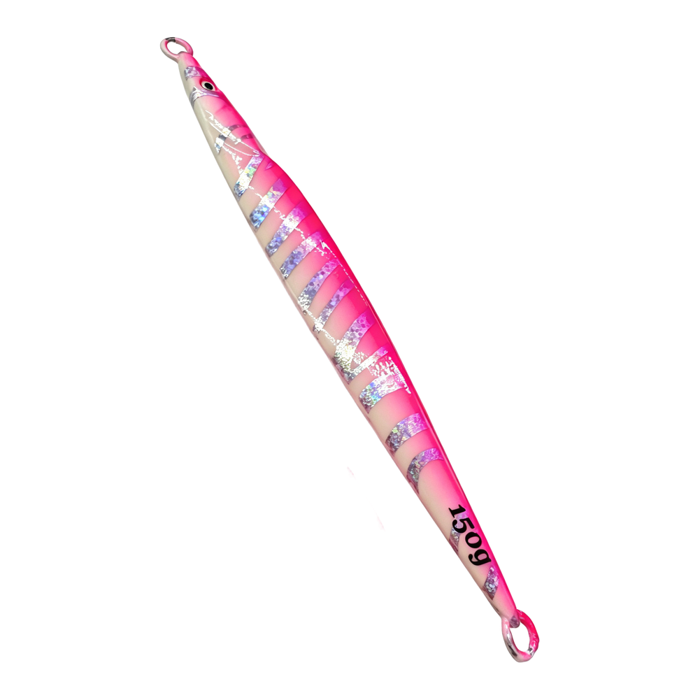 Fast Sinking Glow Jig Lure 150g 100g Spoon Bait for Deep Water Fishing