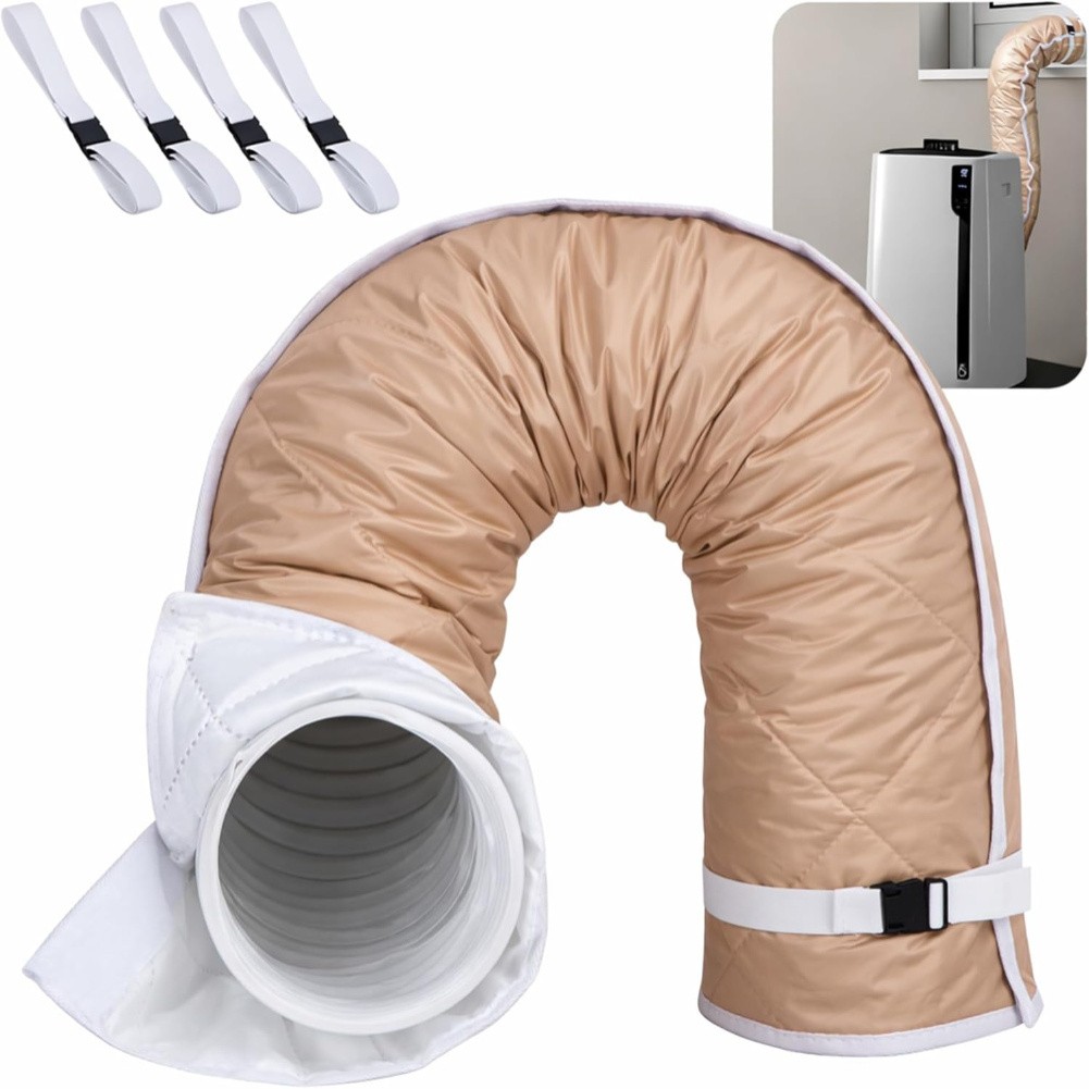 AC Hose Protection Sleeve with Adjustable Straps for Efficient Cooling
