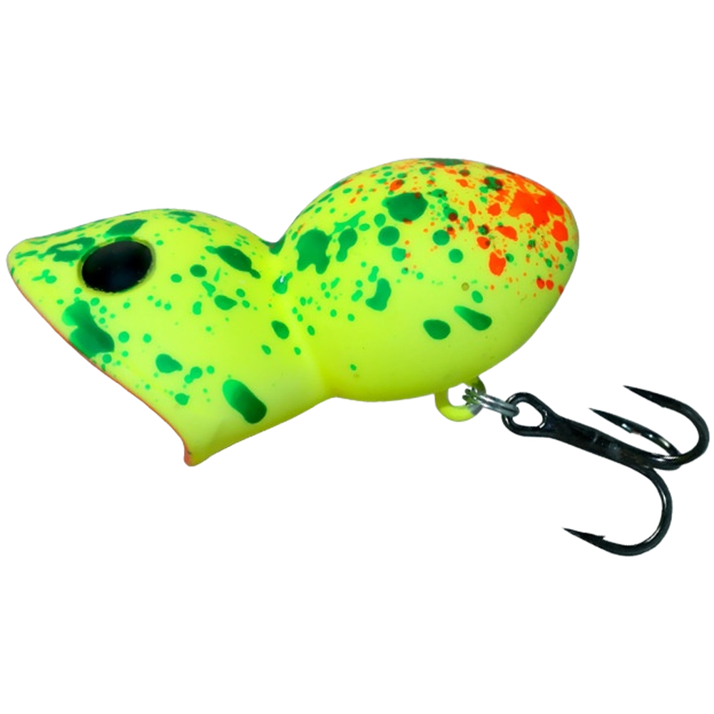 45mm 8g Topwater Popper Lure with Walking Dog Action for Bass Trout and Panfish