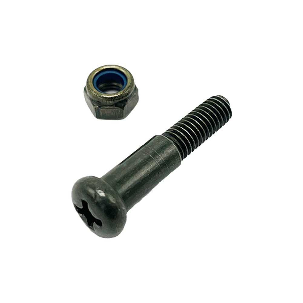 M5 Head Brake Lever Fixing Screws 25mm x 9mm Black Iron for E-Bike Use