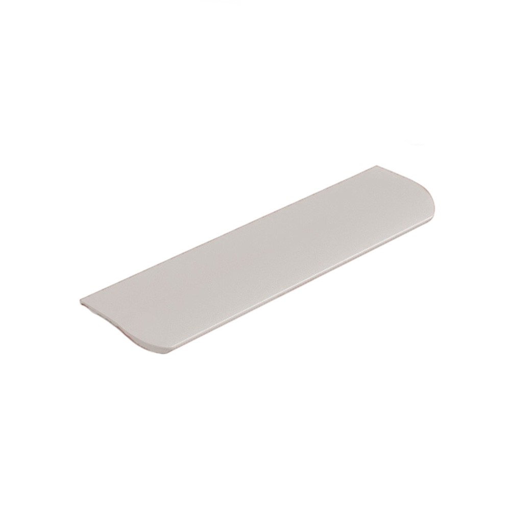 Minimalist Cabinet for Edge Pulls Aluminum Light Gray 4 Pack Multiple Sizes