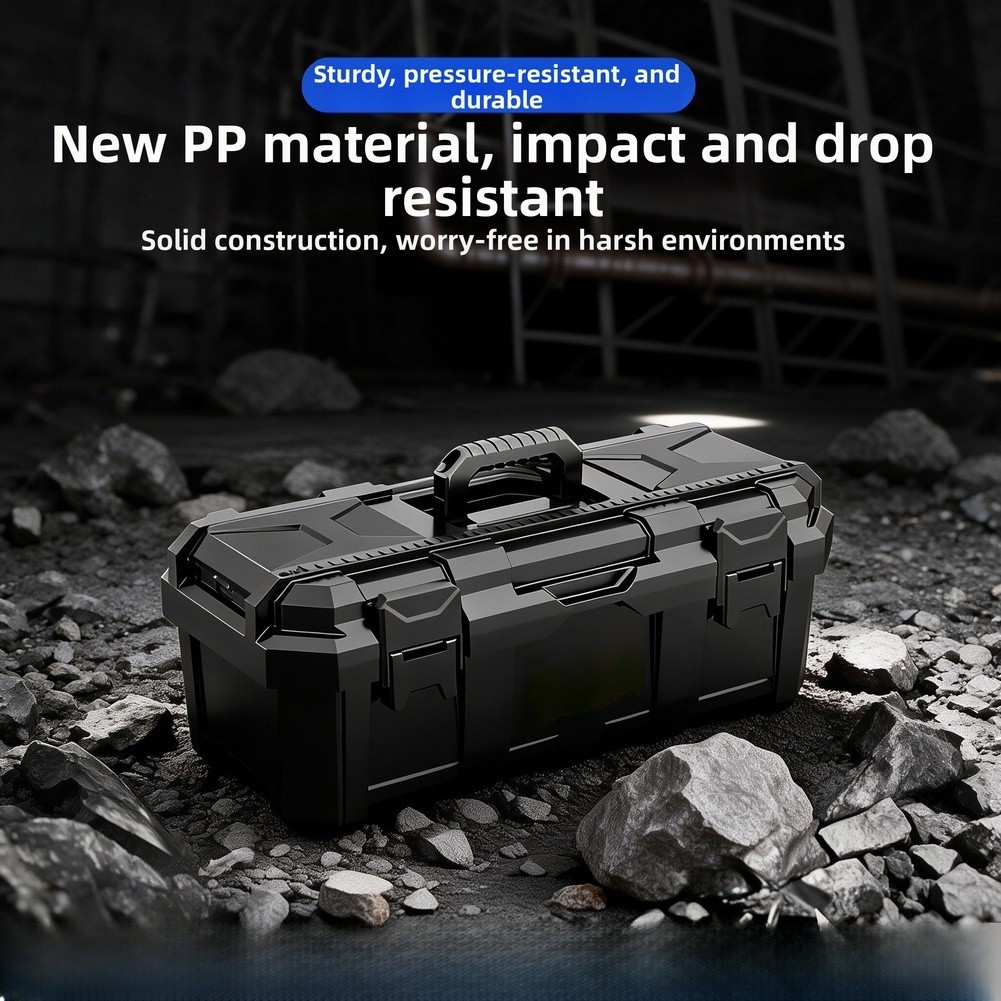 15/18/20 inch tool box with sturdy frame and optimized tool access