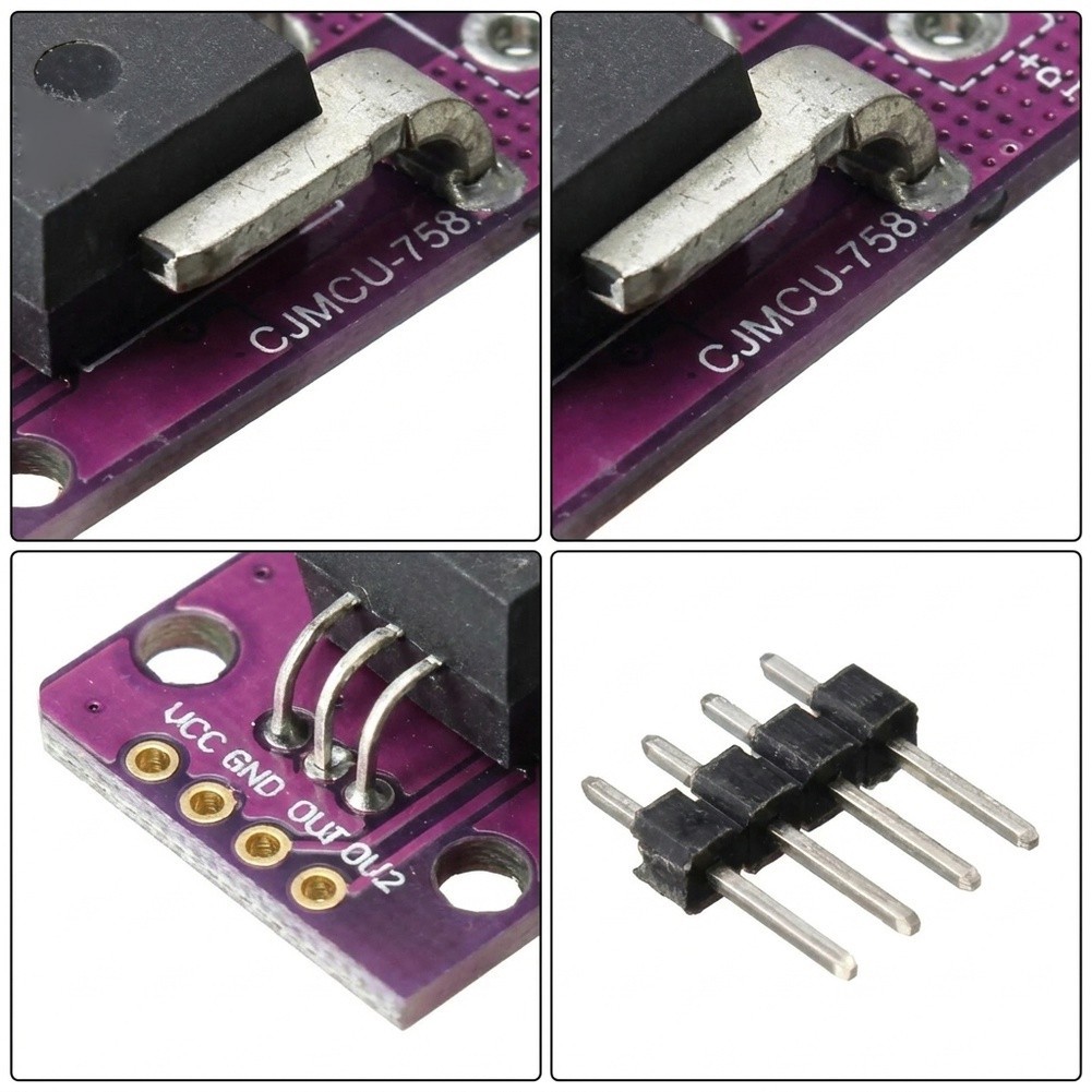 ACS758CB Current Sensor Module 50A 100A 150A 200A with Low Noise Output