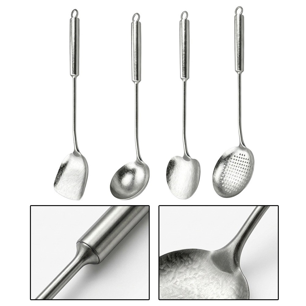 Pure Titanium Tableware 41cm Lightweight Heat Resistant Rust Resistant Set - Produktbild 10