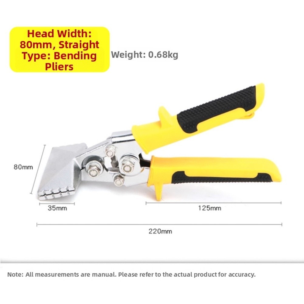 For Straight Jaw Pliers for Metal For Edge Folding Crimping and Sealing Jobs