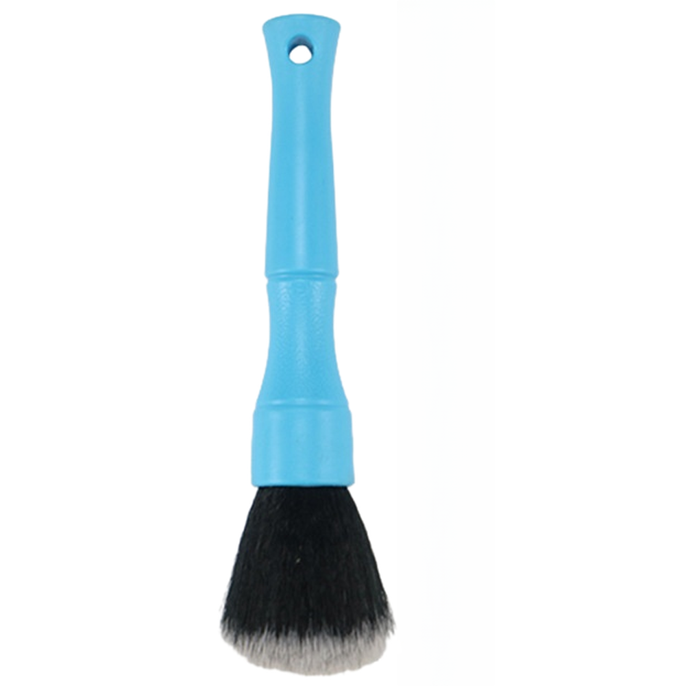 Soft Nylon Car Brush Blue for Dashboard For Vents Seats Door Panels Cup Holders