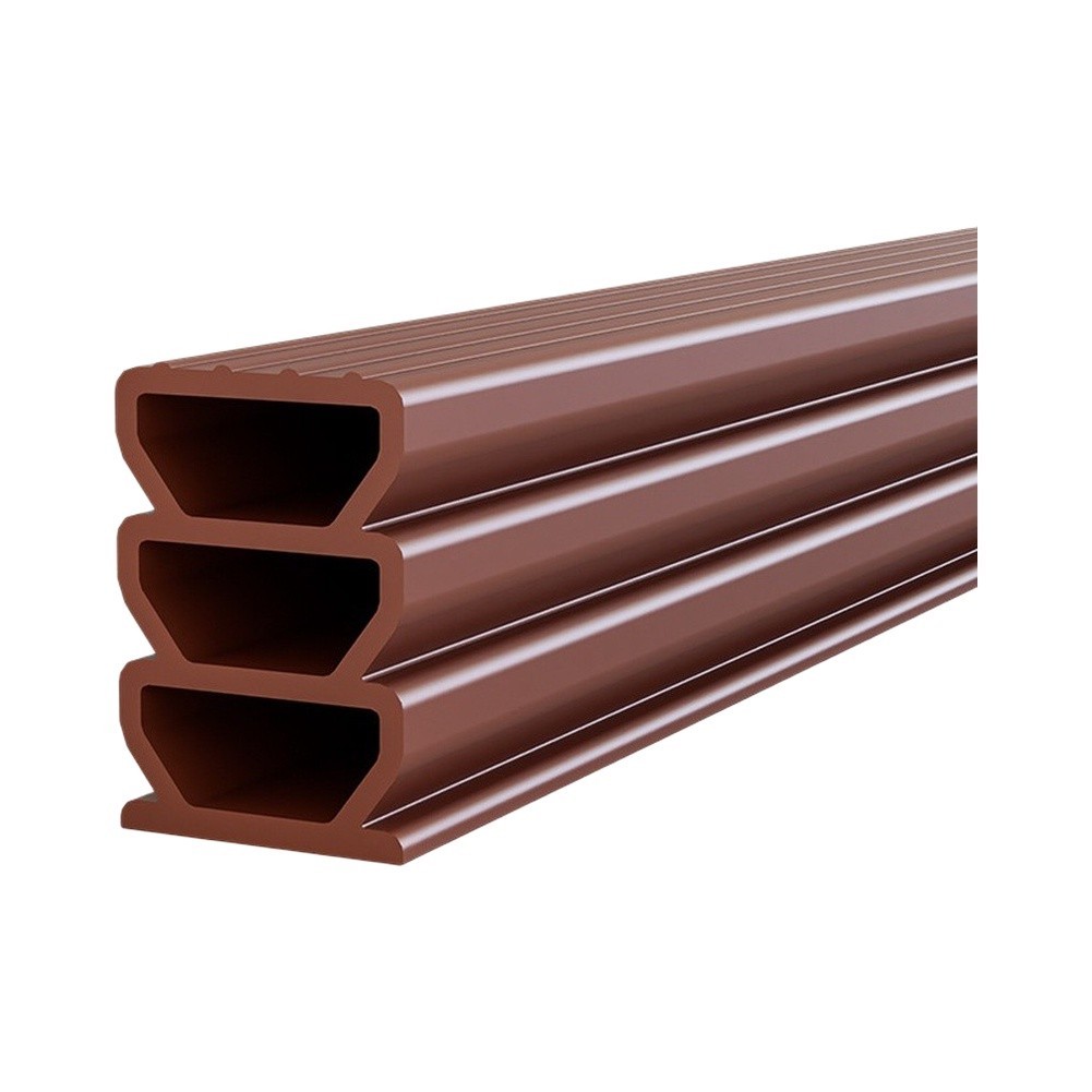 Door Seal Strip 6m Silicone Material Soundproof Dustproof Weatherproof