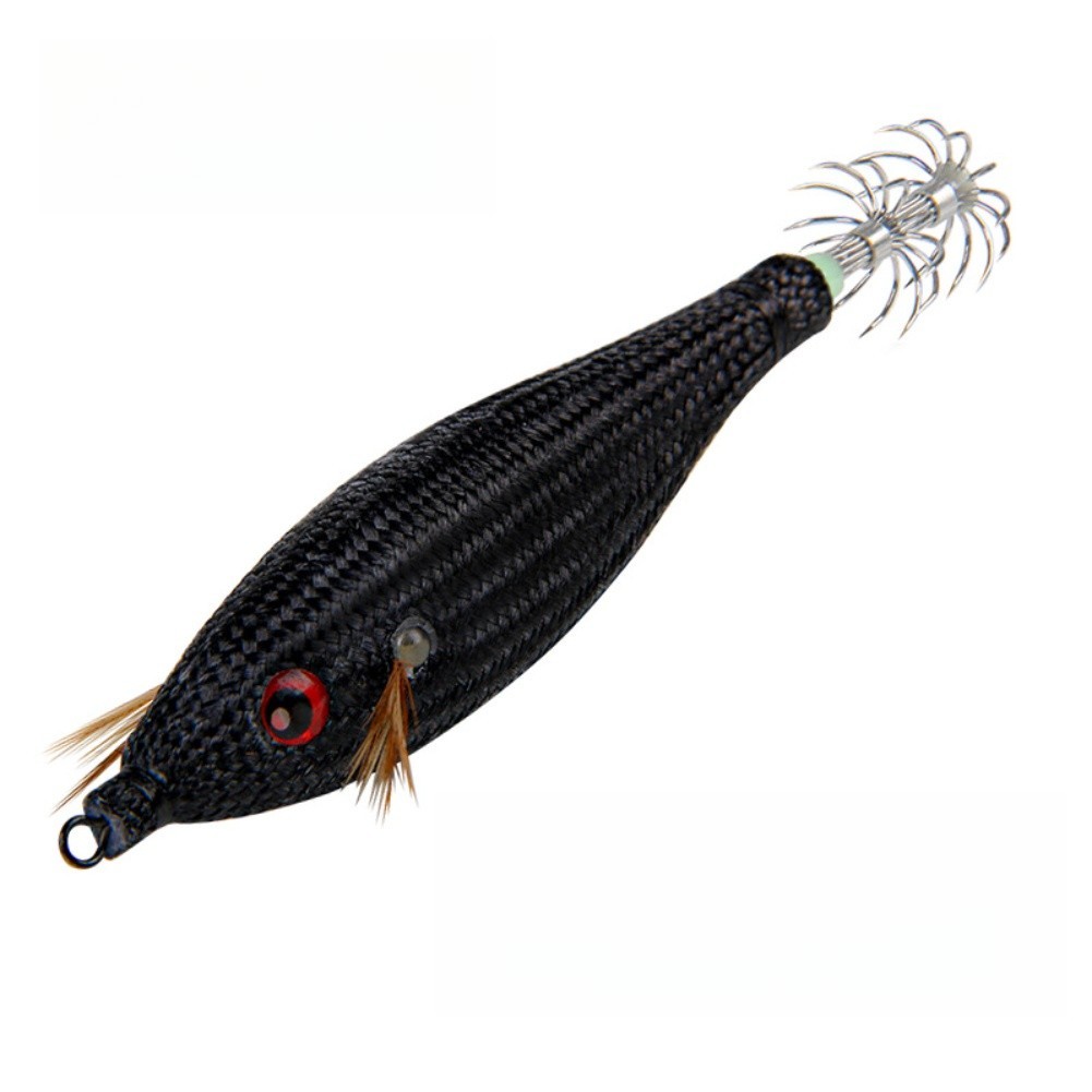 Glow in Dark Woven Shrimp Lure 78mm 10g for Freshwater Saltwater Fishing