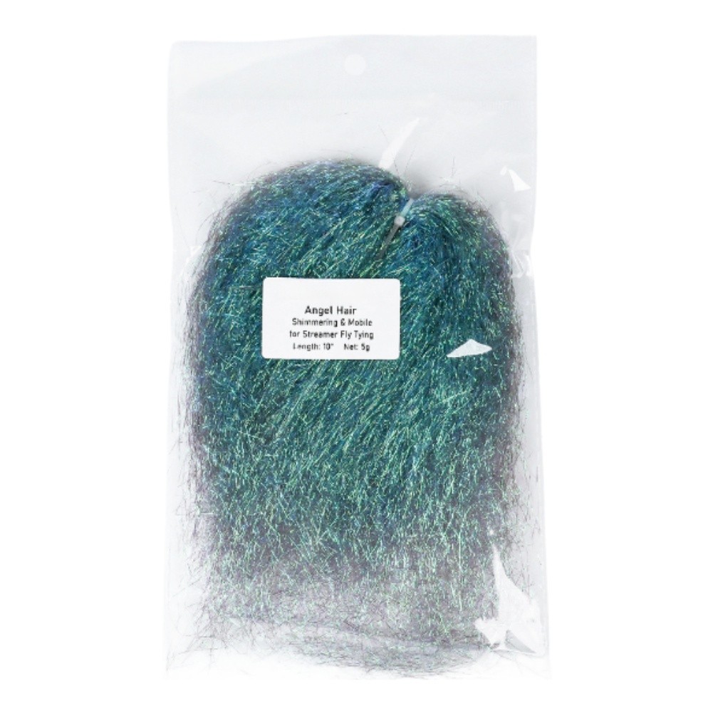 Synthetic Angel Hair Mylar Filament 24.5 cm x 14 cm for Streamer Fly Tying